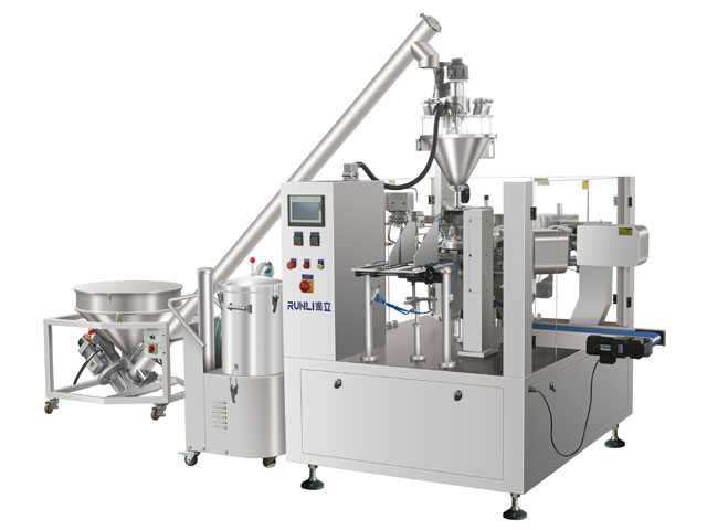 RL-GD8-200R/250R/300D雞精壺嘴袋全自動(dòng)包裝機(jī)